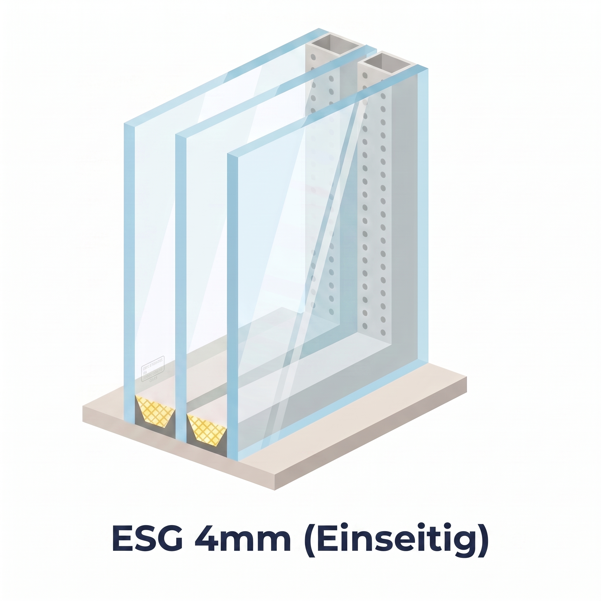 ESG 4mm (Einseitig)