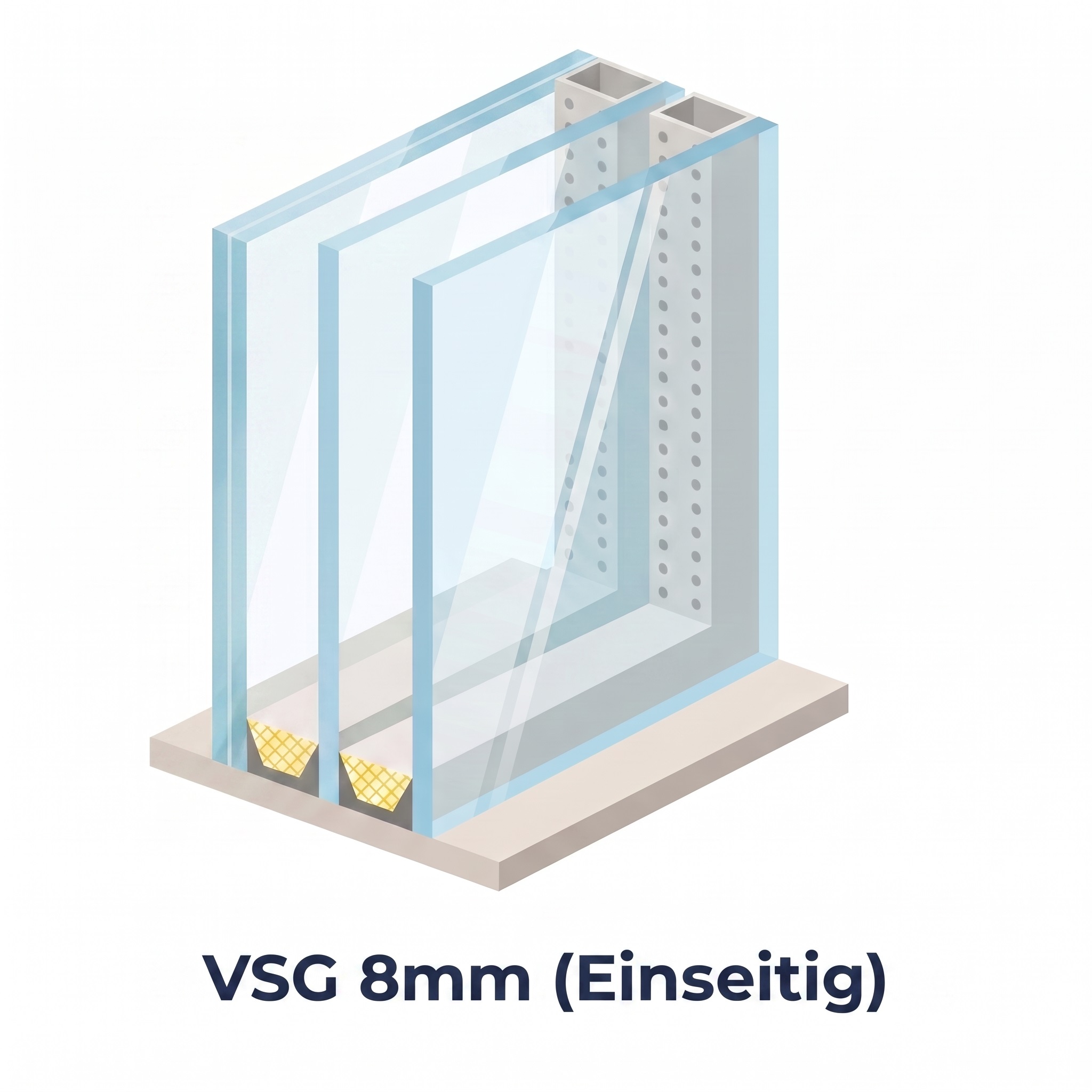 VSG 8mm (Einseitig)