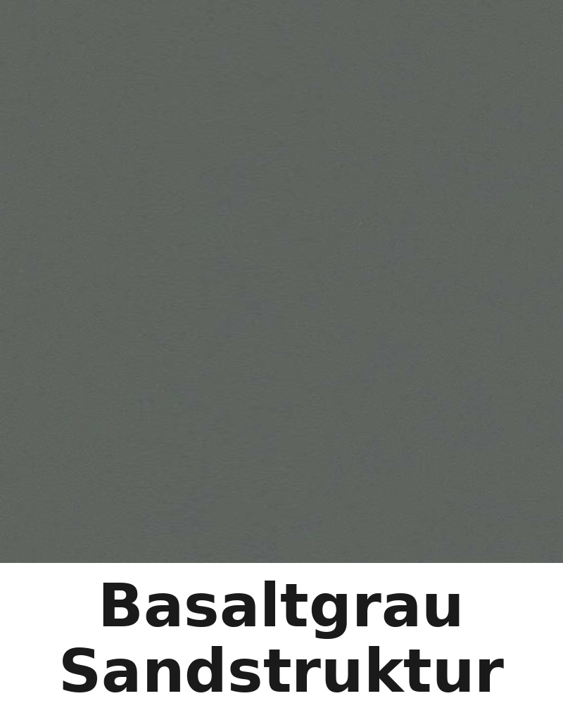 Basaltgrau Sandstruktur