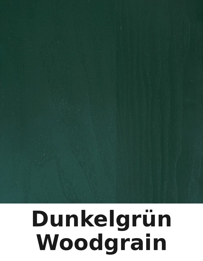 Dunkelgrün Woodgrain