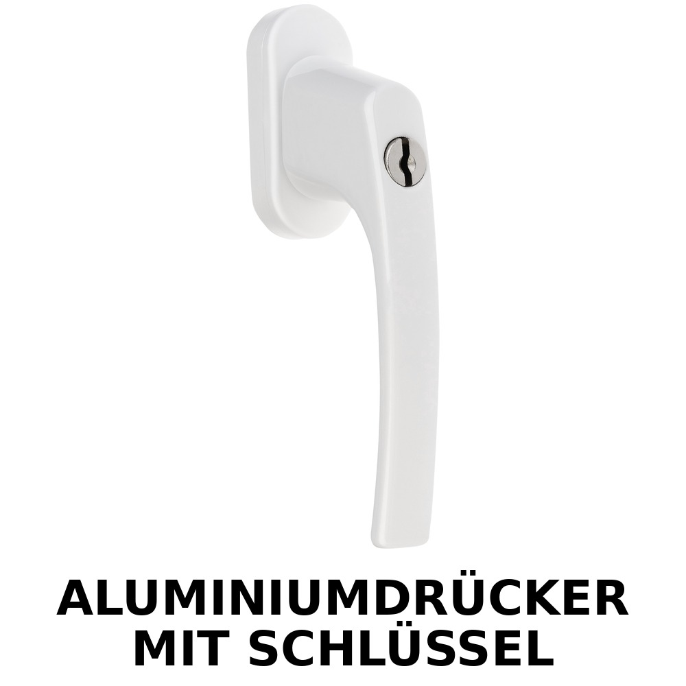 Aluminiumdrücker mit Schlüssel