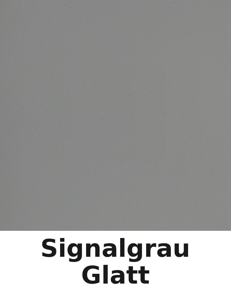 Signalgrau Glatt