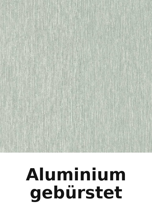 Aluminium gebürstet